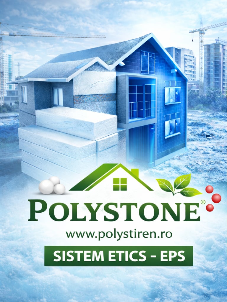 POLYSTONE — sistem ETICS EPS pentru termoizolație